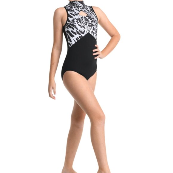 Leotard Danznmotion New Size PA SA MA LA XL Jazz Ballet Dance Gymnastics Zebra - Picture 9 of 10